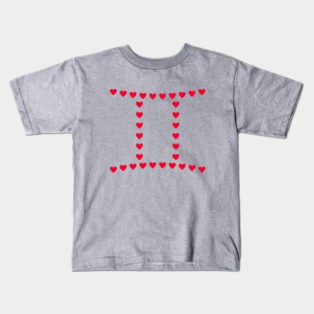 Gemini Kids T-Shirt by Florin Tenica